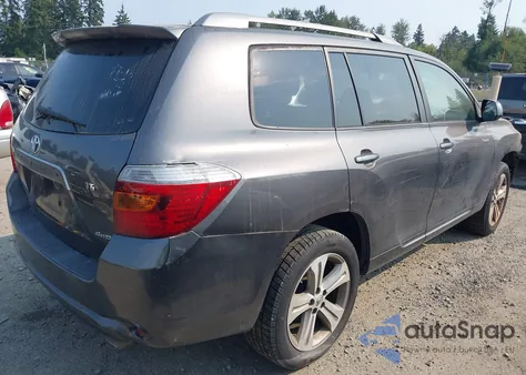 2008 Toyota Highlander Sport из США, поврежденный, VIN JTEES43A582046589